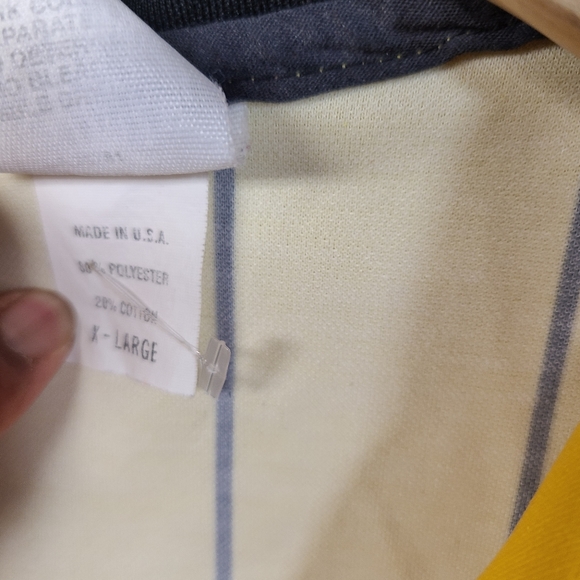 Official Sports Soccer Referee Jersey Yellow Short - Picture 2 of 5